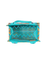 Load image into Gallery viewer, 9 X 8 X 6 - ZIGZAG MULTICOLOUR (B-156-TURQUOISE BLUE)
