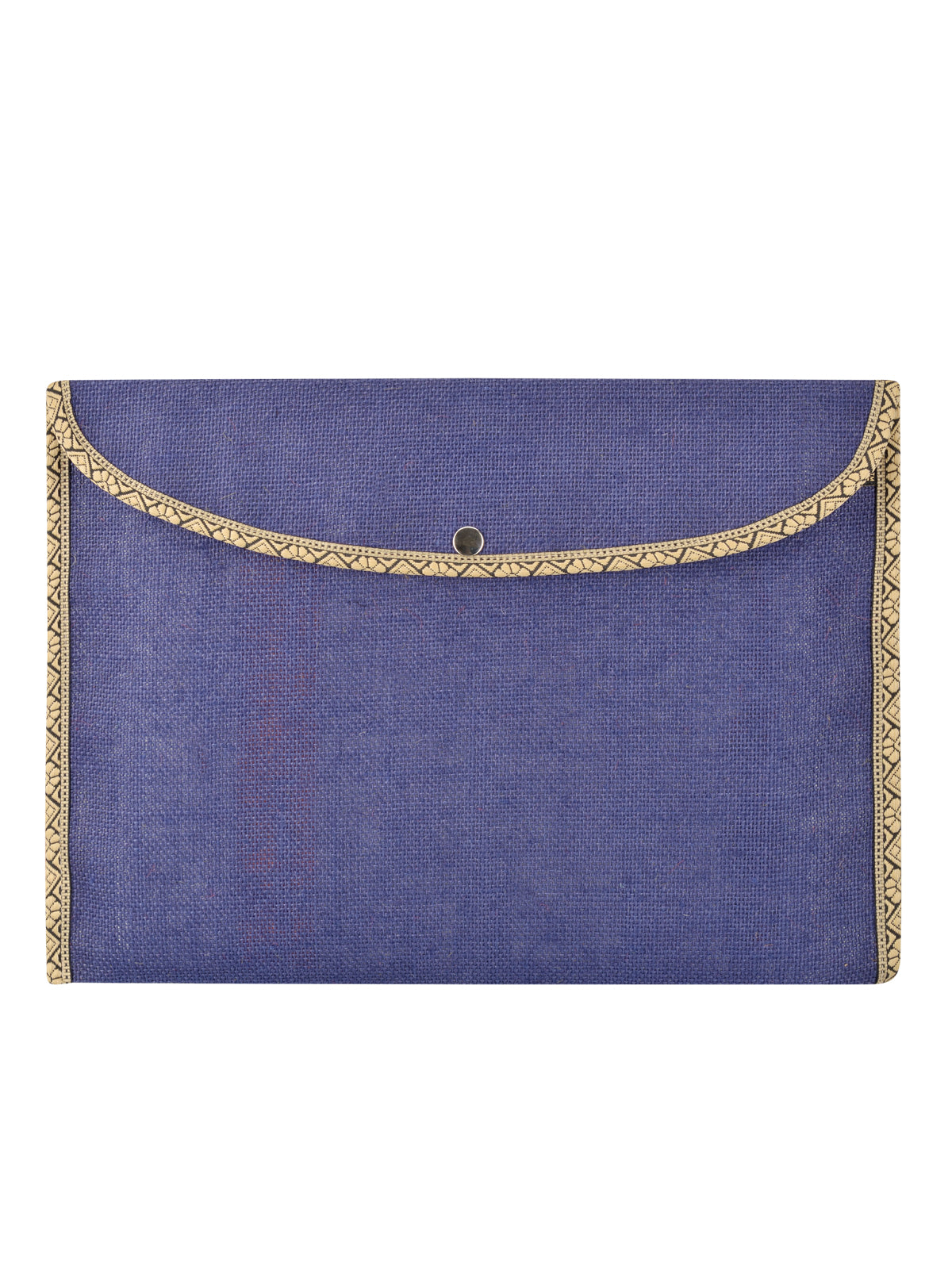 FOLDER FULL FLAP BUTTON (A-053-NAVY BLUE)
