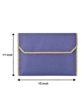 Load image into Gallery viewer, FOLDER WITH FULL FLAP ZIPPER (A-016-NAVY BLUE)

