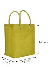 Load image into Gallery viewer, 14 X 12 X 8 - BIG EYELET LUNCH WITH BOTTOM BOARD (B-033-OLIVE GREEN)
