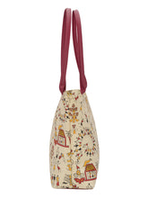 Load image into Gallery viewer, WARLI HAND BAG 11X16 (D-248-MAROON)
