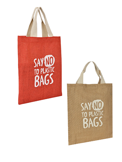 Combo of LC - SAY NO SHORT HANDLE (D-246-NATURAL) and LC - SAY NO SHORT HANDLE (D-246-RED)