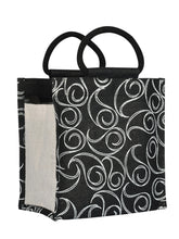 Load image into Gallery viewer, 10 X 10 X 6 - ALL OVER ZIPPER LUNCH  (B-022-BLACK)
