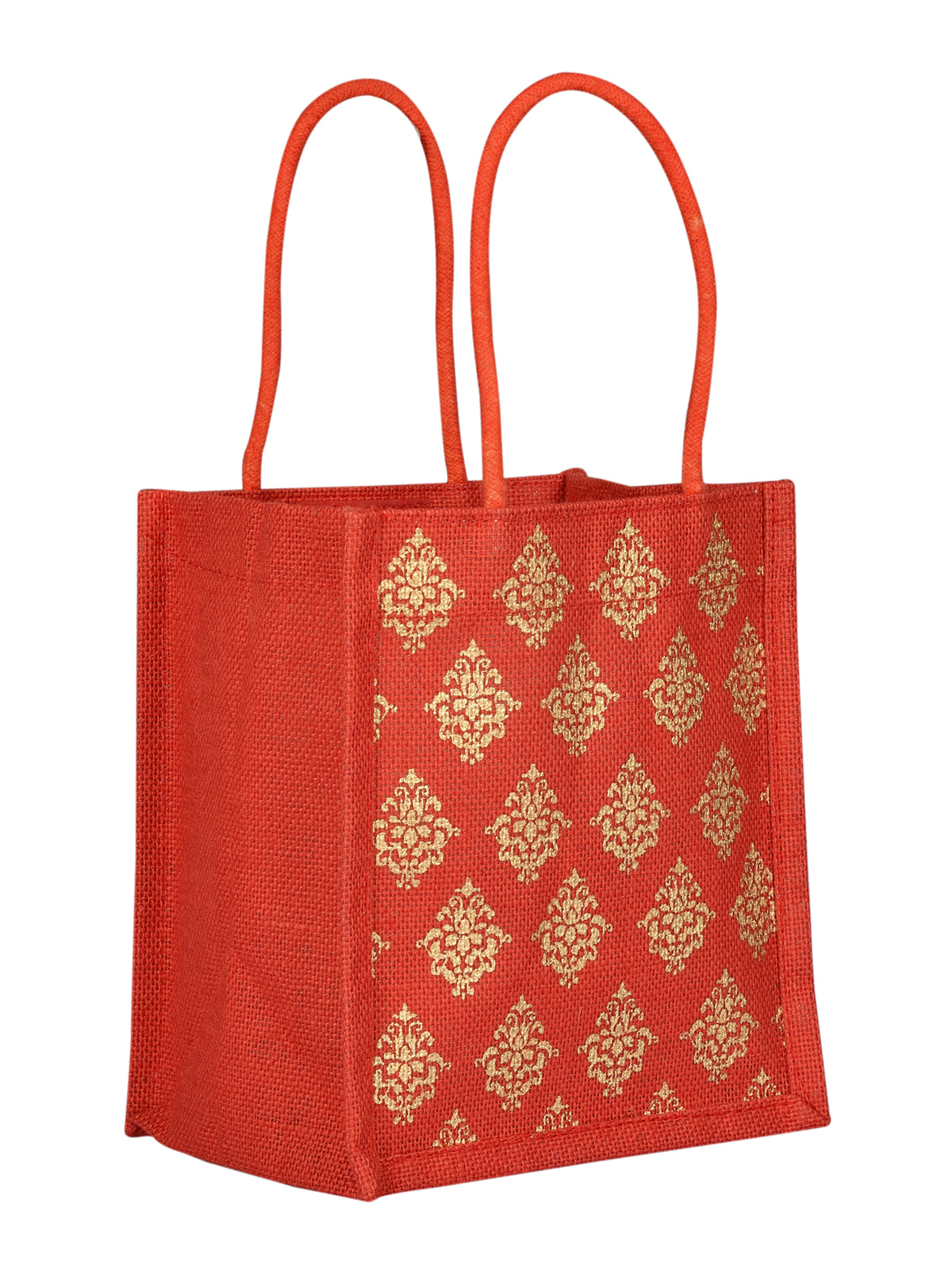 9 X 8 X 5 - GOLD PRINT EYELET (B-178-RED)