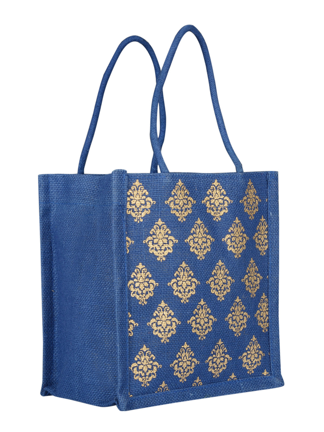 9 X 8 X 5 - GOLD PRINT EYELET (B-178-BLUE)