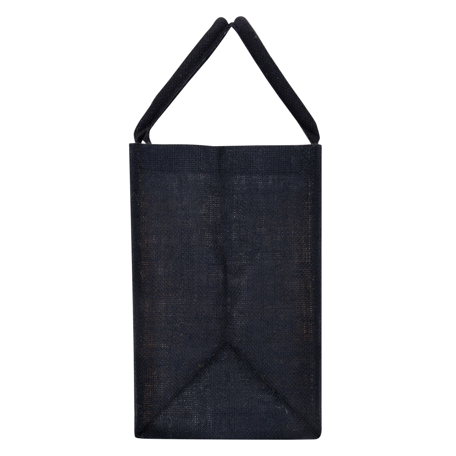 JUTE COTTAGE WARLI PRINT LUNCH ZIPPER, SUSTAINABLE, ECO-FRIENDLY, 100% GENUINE JUTE, STYLISH (BLACK/NATURAL 11X10X7)