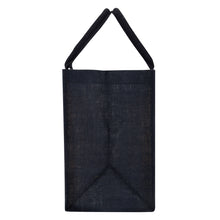 Load image into Gallery viewer, 11 X 10 X 7 - WARLI ZIPPER LUNCH (B-253-BLACK/NATURAL)
