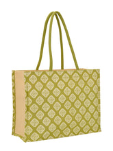 Load image into Gallery viewer, 12 X 16 X 6 - SHOPPING SQUARE DIAMOND ALL OVER PRINT ZIPPER (B-216-OLIVE GREEN)
