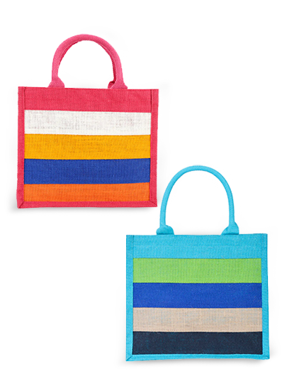 Combo of 10X12 MULTICOLOR LUNCH ZIPPER (B-080-PINK) and 10X12 MULTICOLOR LUNCH ZIPPER (B-080-TURQUOISE BLUE)