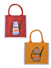Load image into Gallery viewer, Combo of 10X10 COFFEE ZIPPER (B-090-RED) and 10X10 COFFEE ZIPPER (B-090-YELLOW)

