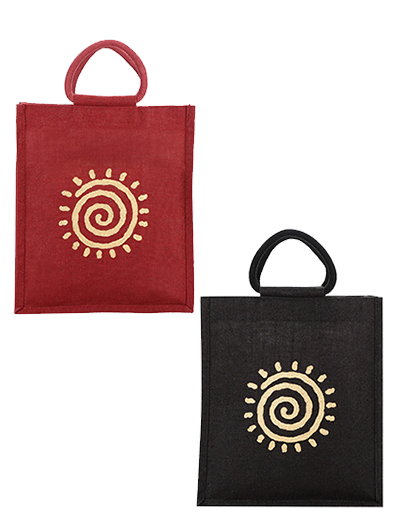 Combo of 14x12 CHAKRA PRINT (B-012-MAROON) and 14x12 CHAKRA PRINT (B-012-BLACK)