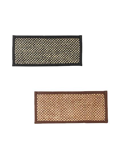 Combo of WALLET MATWEAVE (A-024-BROWN) and WALLET MATWEAVE (A-024-BLACK)