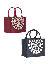 Load image into Gallery viewer, Combo of 9X12 PRINTED ZIPPER (B-132-BLACK) and 9X12 PRINTED ZIPPER (B-132-MAROON)
