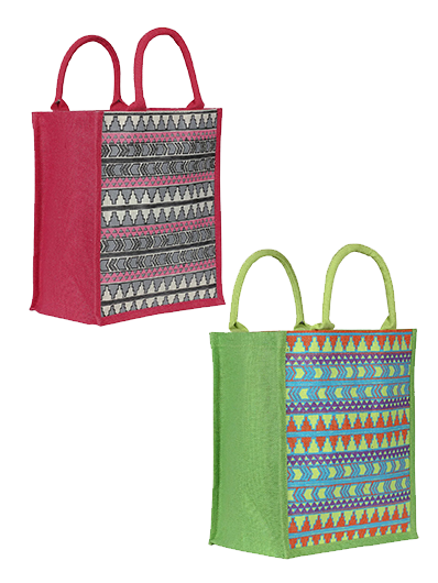 Combo of 13X11 AZTEC PRINT (B-064-PINK) and 13X11 AZTEC PRINT (B-064-GREEN)