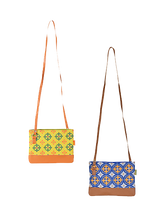 Load image into Gallery viewer, Combo of SLING MOROCCON PRINT JUCO (A-122-BROWN/YELLOW) and SLING MOROCCON PRINT JUCO (A-122-BROWN/BLUE)
