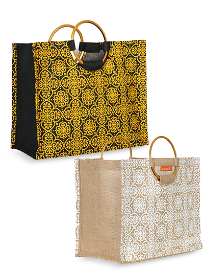 Combo of 11X14 MUGHAL CANE LUNCH (B-153-BLACK) and 11X14 MUGHAL CANE LUNCH (B-153-NATURAL)